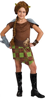 Shrek Forever After - Fiona Warrior Child Costume