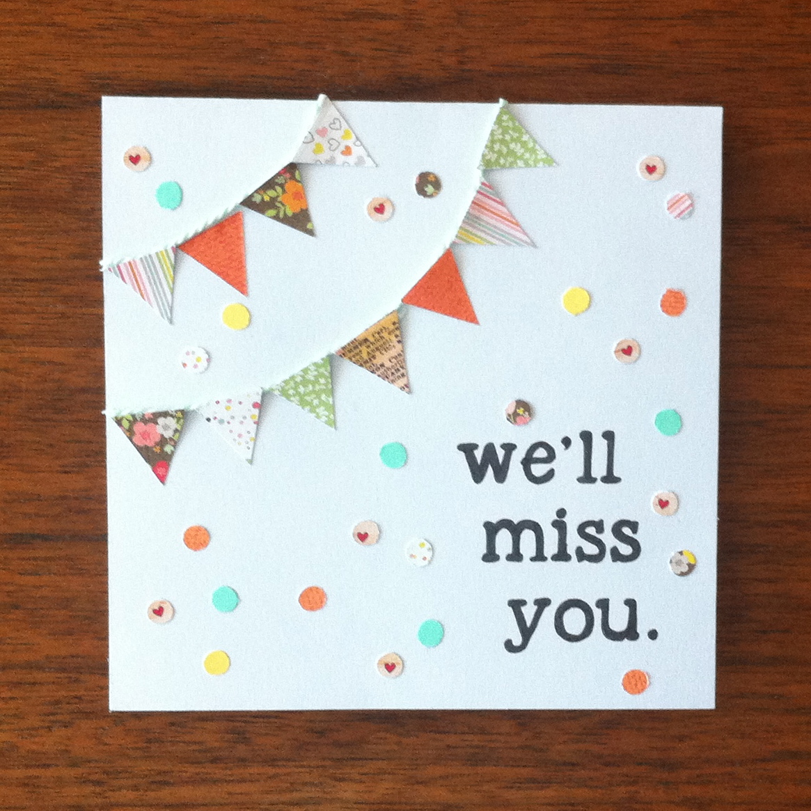 DIY Confetti Card Gettin' Crafty with Natalie