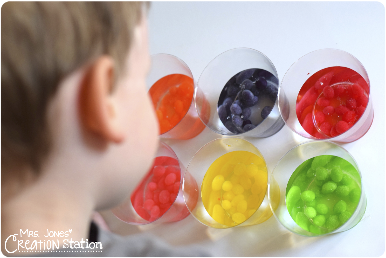 Mrs. Jones' Creation Station: Jelly Bean Simple Science Experiment