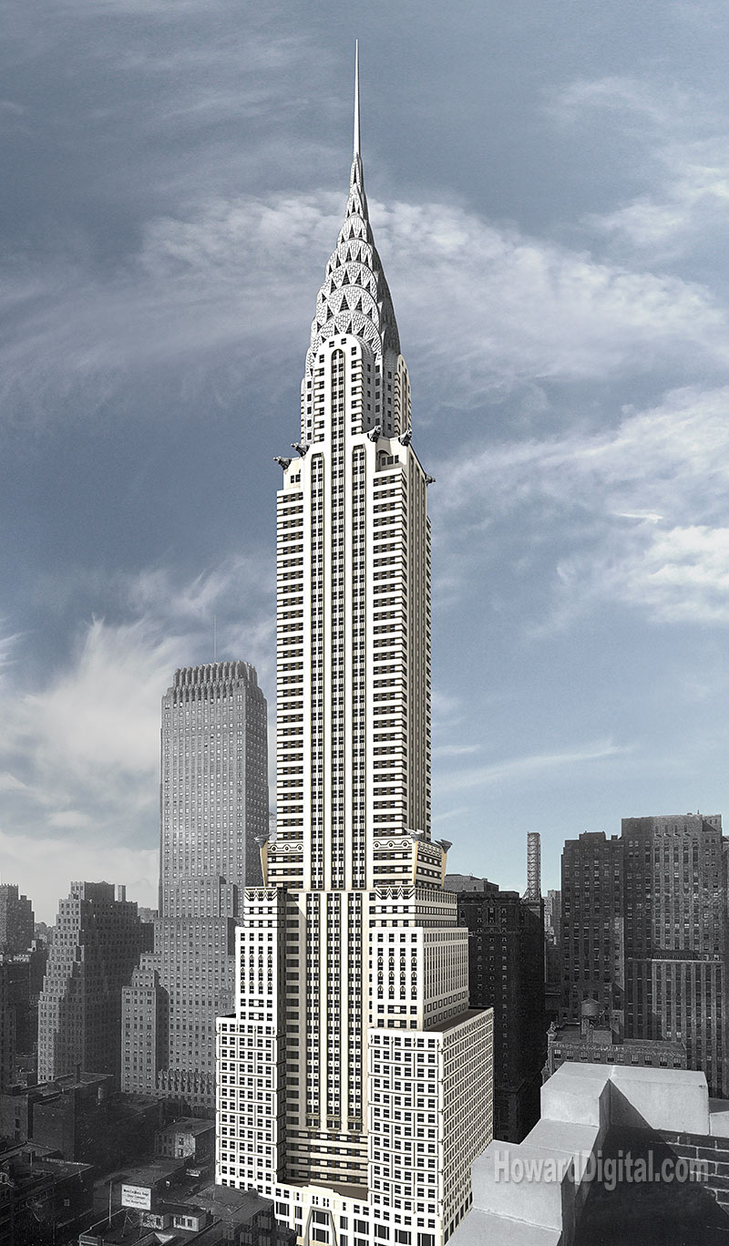 The Art Deco Chrysler Building