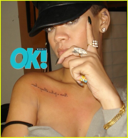 Rihanna Tattoos