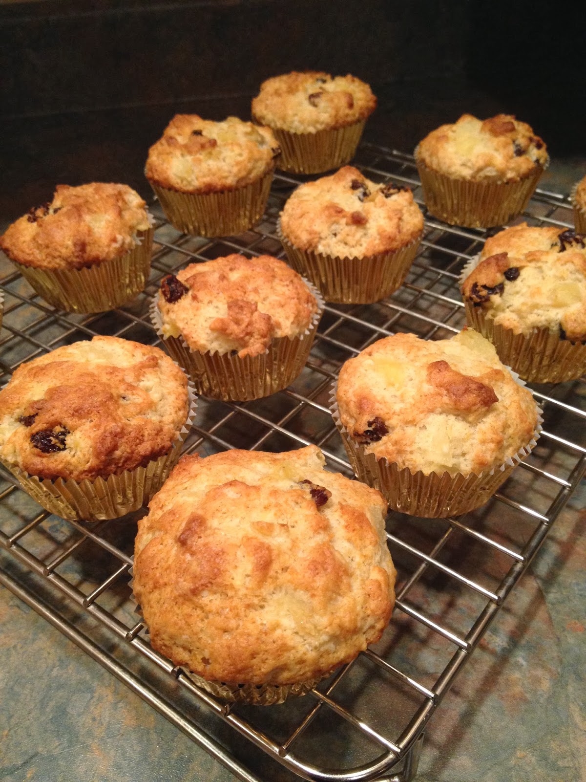 i like to cook Pineapple Muffins