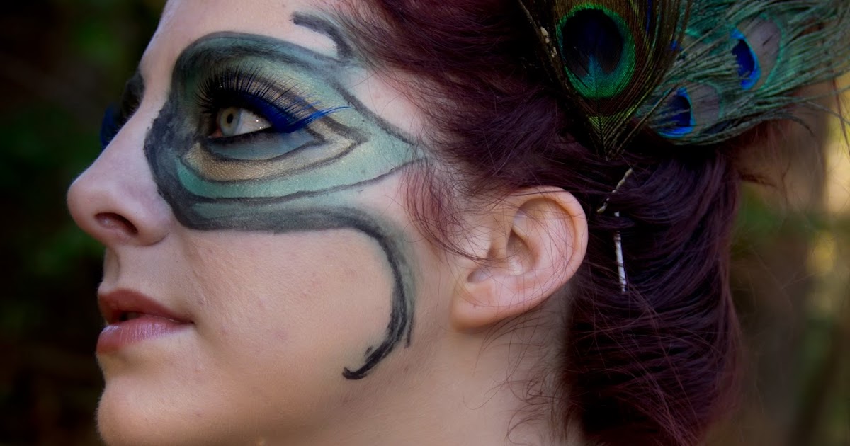 Lipstick & Chiffon Peacock Costume Tutorial