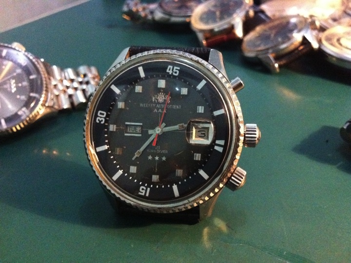 weekly orient king diver