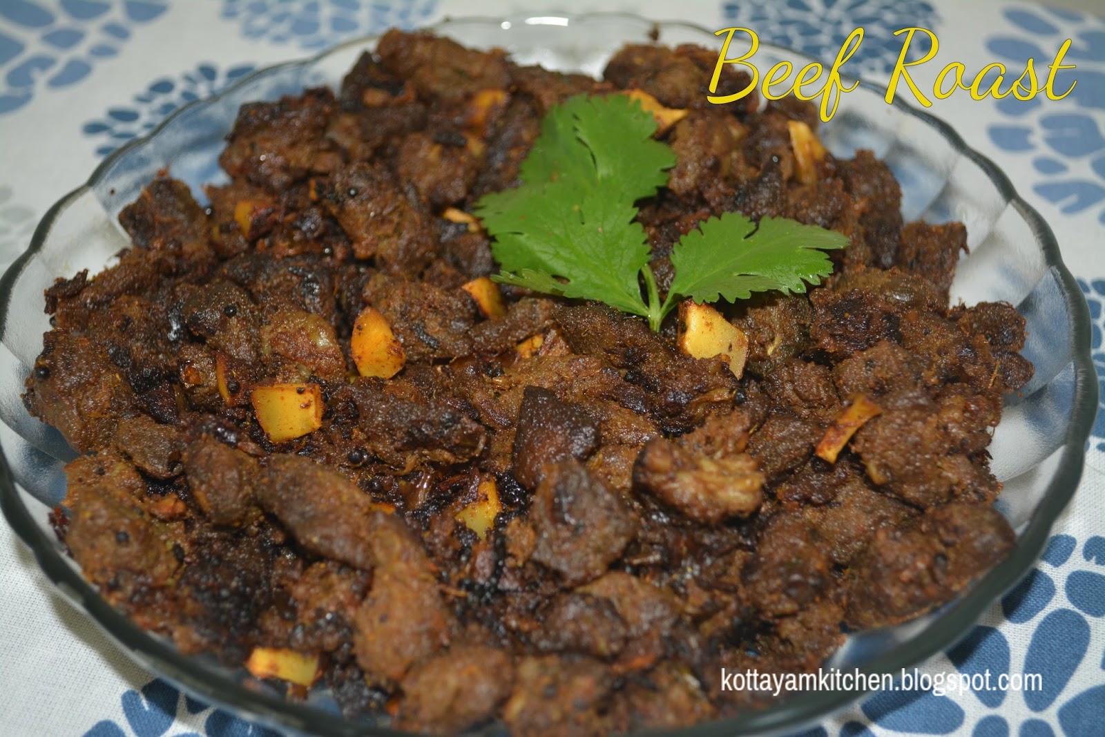 Beef Olarthiyathe recipe in Kerala style Beef fry recipes Kottayam