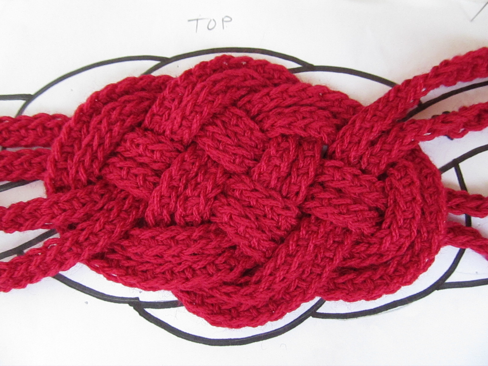 Celtic Knot Crochet Celtic Knot Belt and Bracelet Tips and Photos