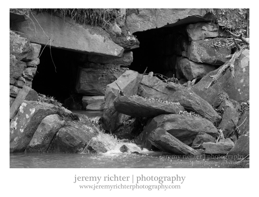 jeremy richter photography blog Decrepit Culvert at Black Creek, Fultondale