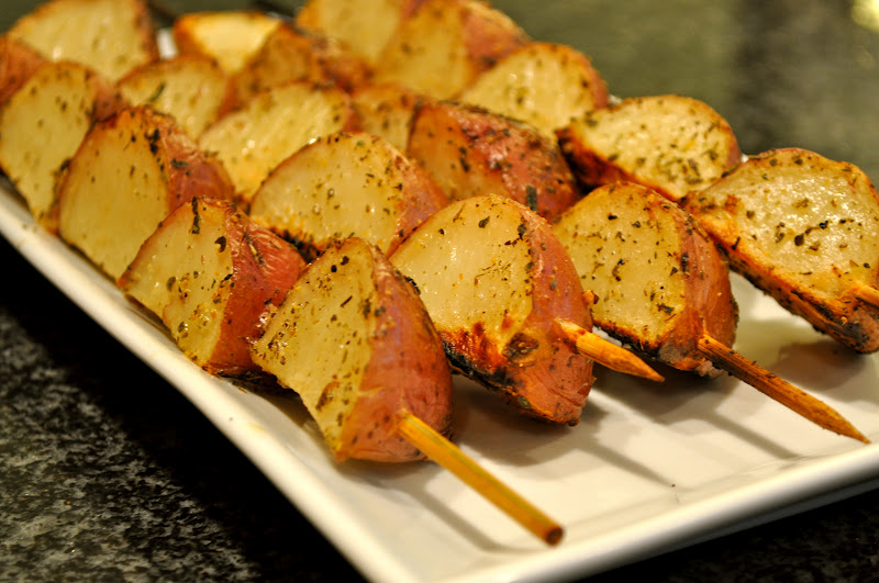 One Classy Dish Potatoes On A Stick