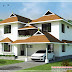 4 Bedroom traditional Kerala home design