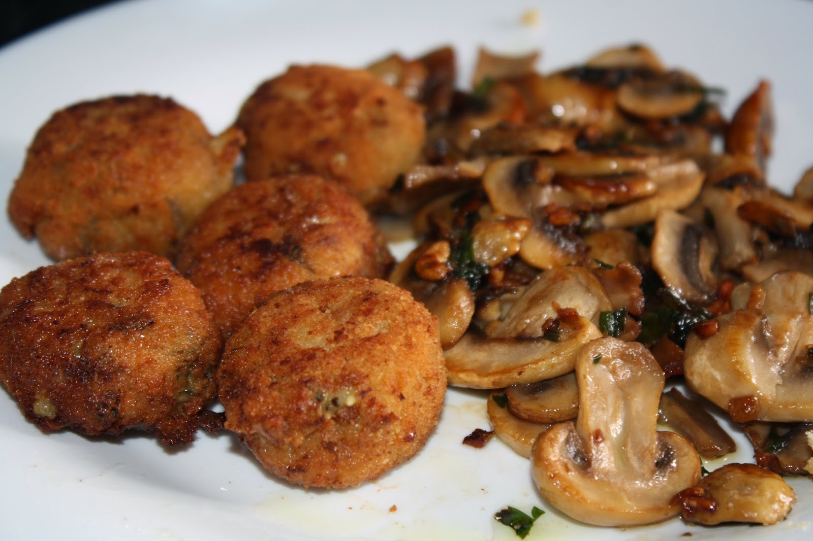Mis consejos y recetas saludables Croquetas de Seta Shiitake
