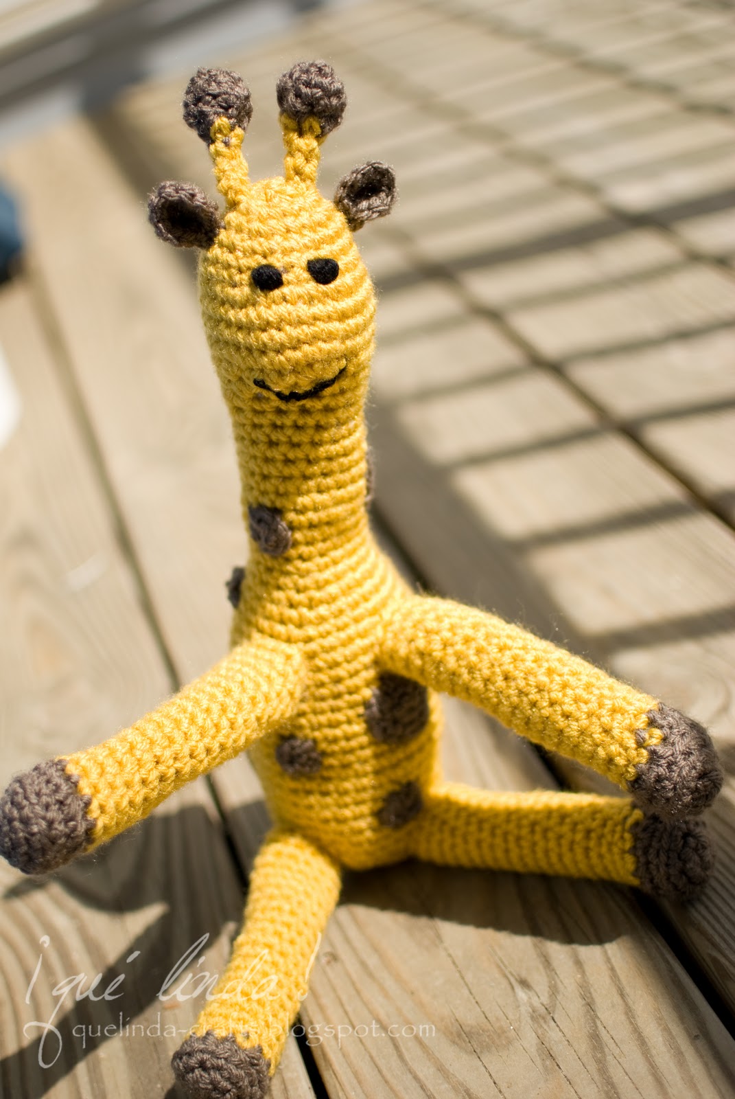 Crochet Giraffe Pattern