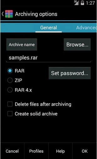 Aplicaciones gratis – Aplicación para comprimir y descomprimir archivos ZIP y RAR para teléfonos con sistema Android
