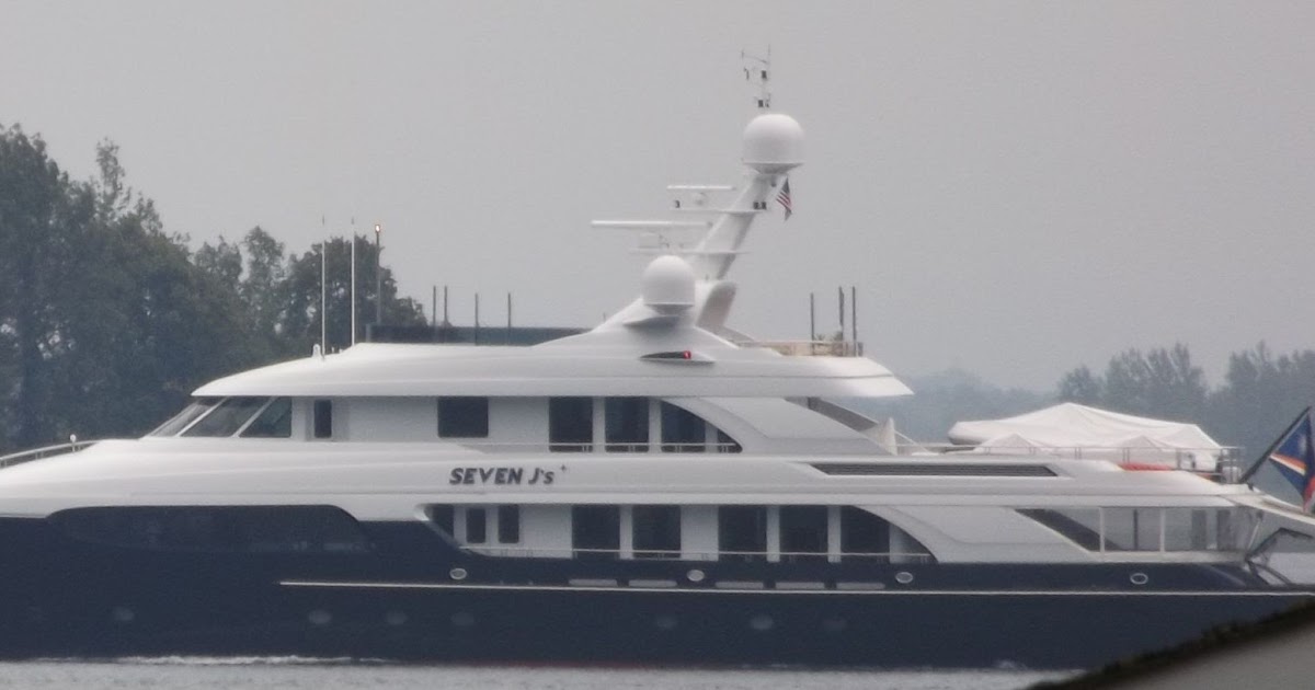 Mark Bellis Seven J's yacht in St. Lawrence