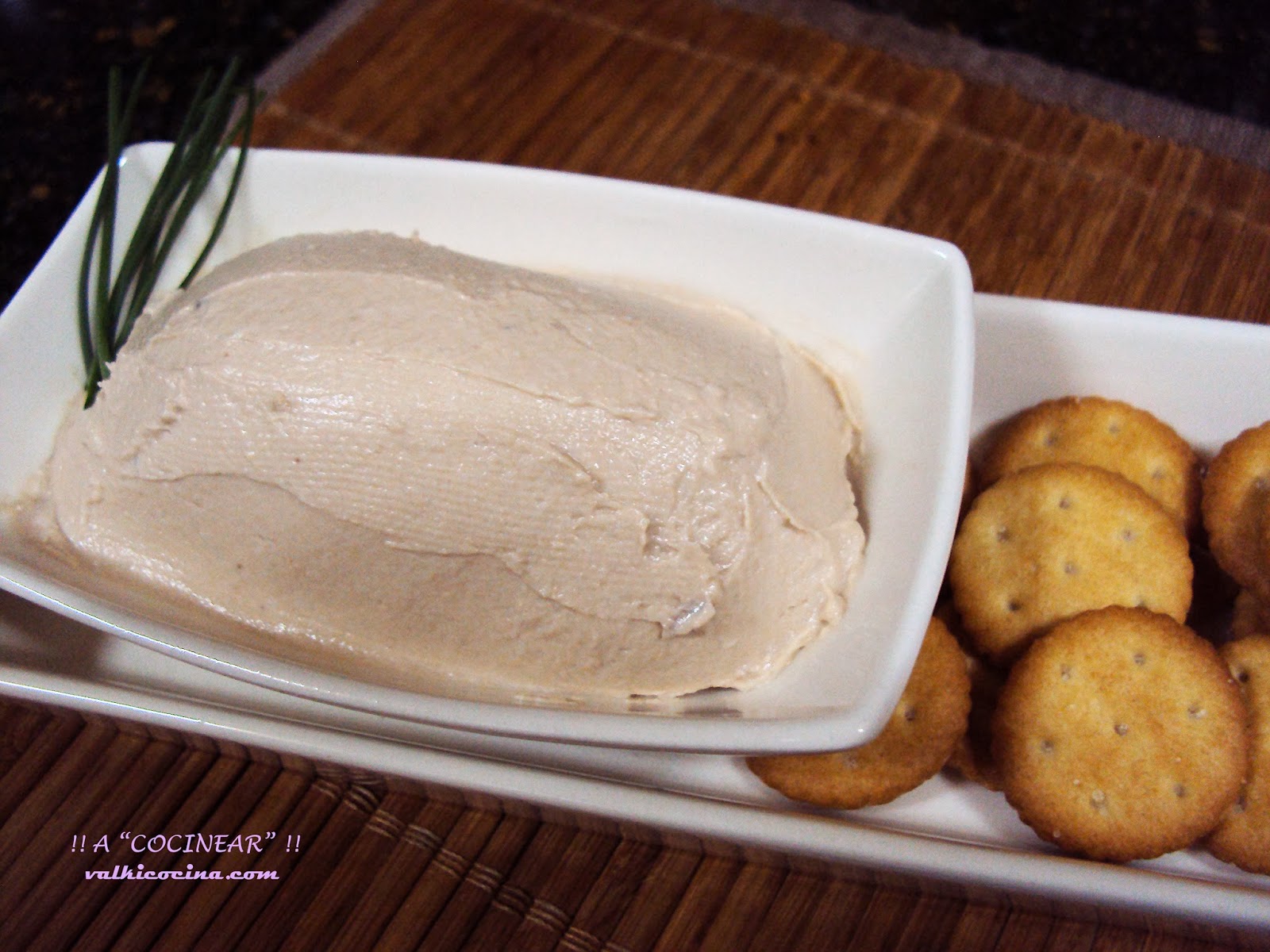 PATÉ DE ANCHOAS Y ATÚN | ¡¡A COCINEAR!! Recetas valkicocina.com