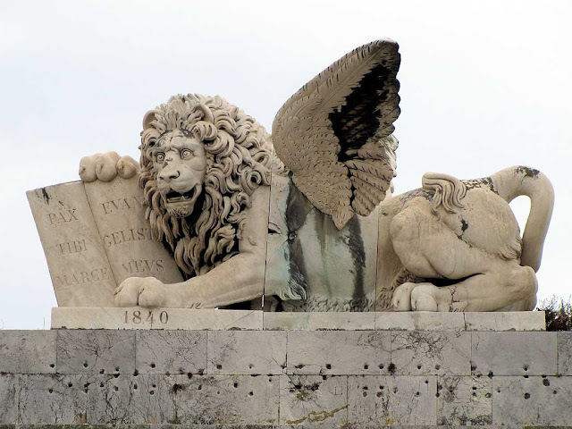 Lion of Saint Mark, Saint Mark Gate, Livorno