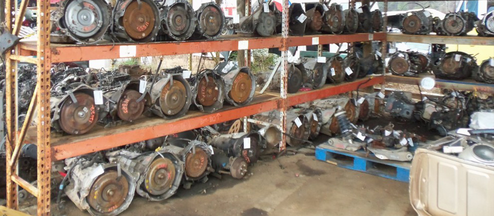 How do you aquire used car parts from salvage yards?