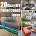 20 Cozy DIY Pallet Couch Ideas