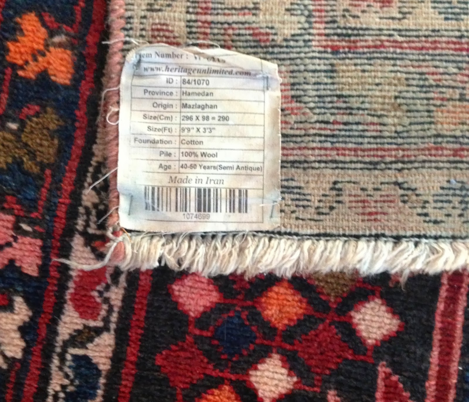 my best friend craig CRAIGSLIST MONDAY VINTAGE PERSIAN RUGS