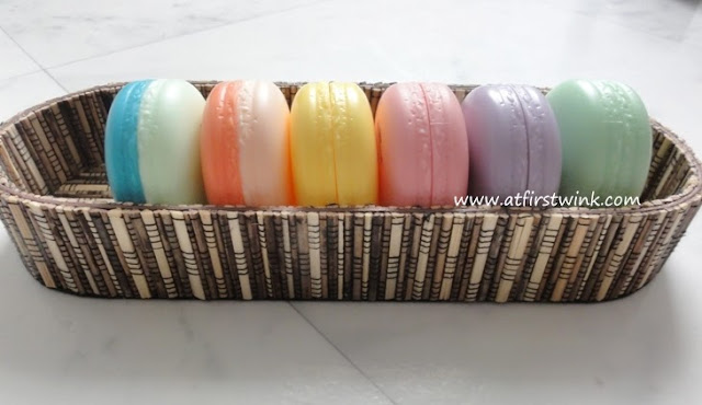 All it's skin macarons in basket