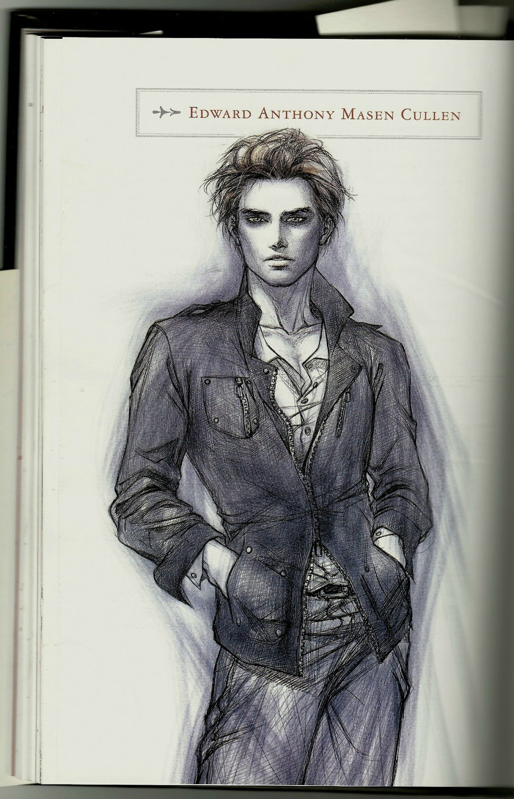 El Panteón del Libro Saga Crepúsculo Edward Anthony Masen Cullen