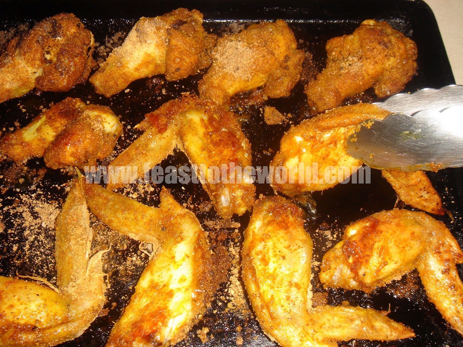 FEAST to the world Late Night Spicy Chicken Wings (Kebab Free)