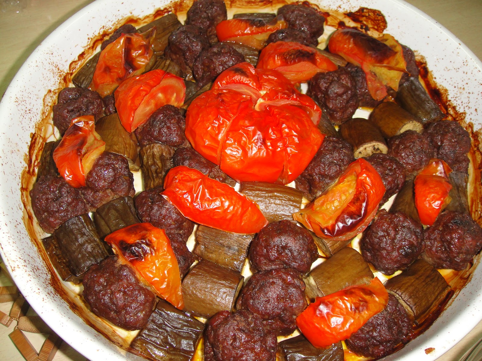 Maryam's Culinary Wonders 344. Baked Eggplant Kebabs