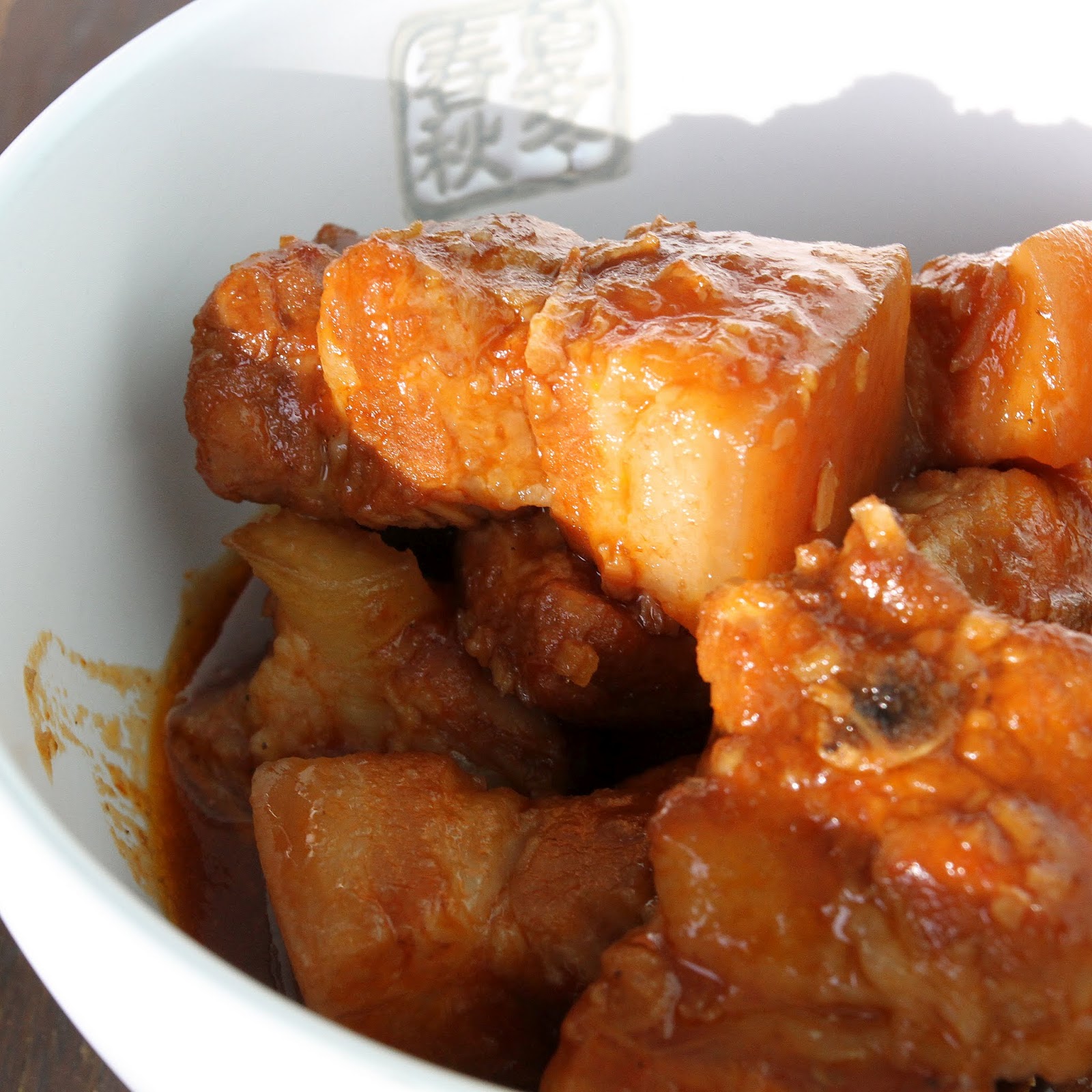 pepsakoy Braised Pork Belly with BBQ Sauce