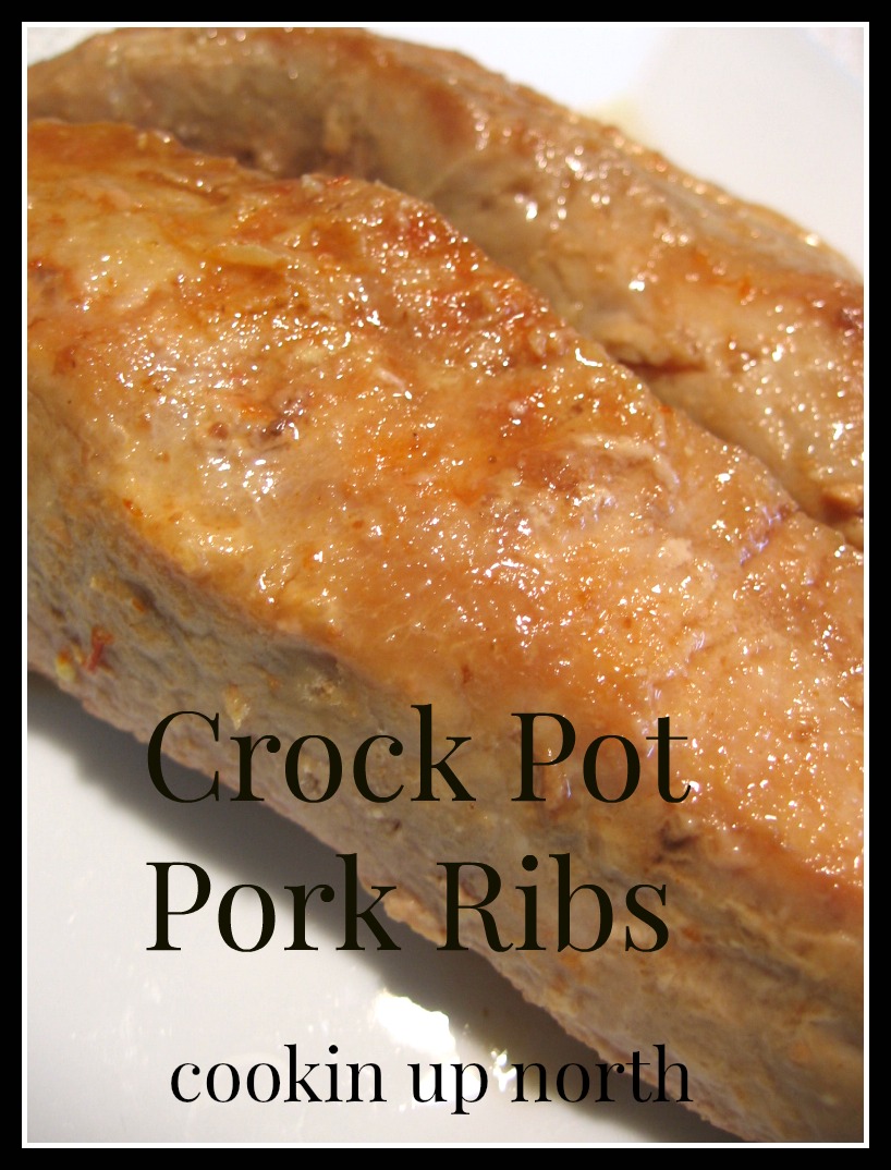cookin' up north Crock Pot BBQ Pork Ribs