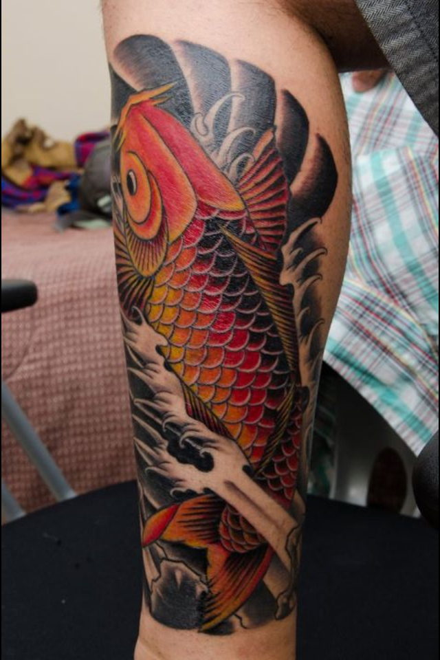 koi fish tattoo photos 03