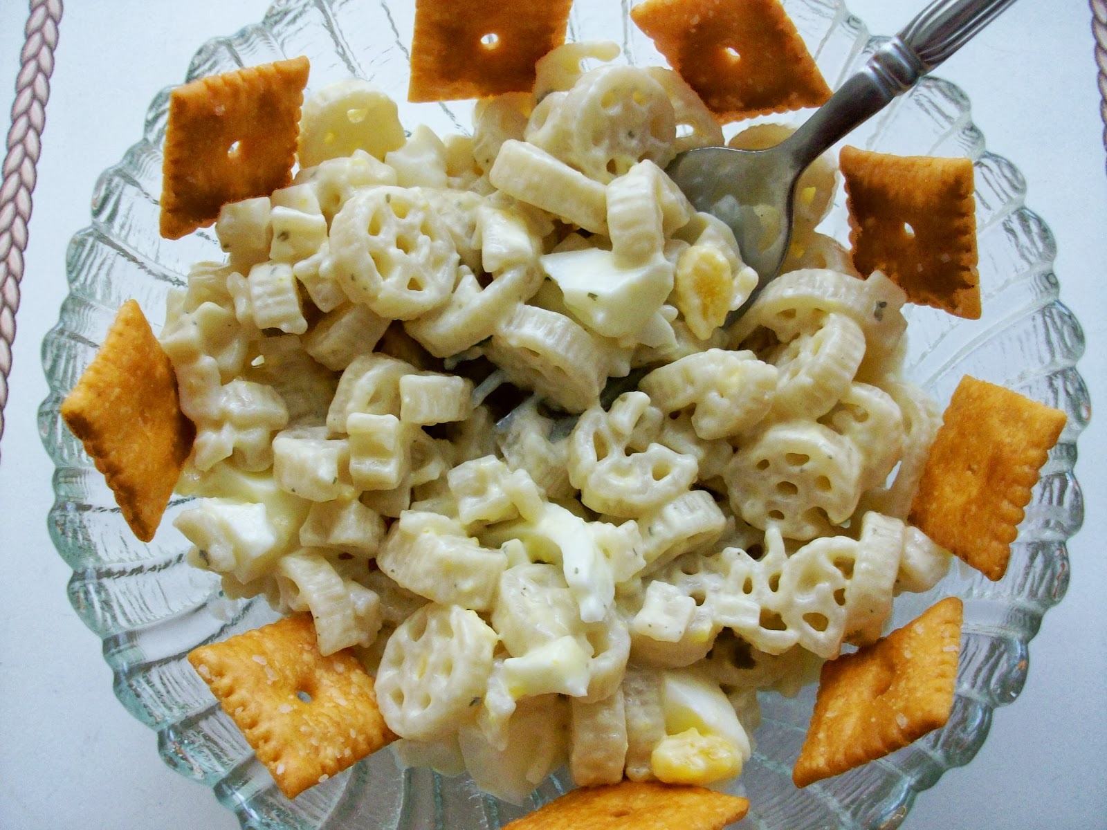 Martha's Recipe Onion Dip Pasta