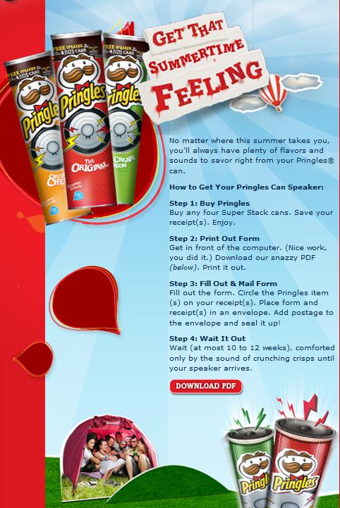 pringles sony speaker competition