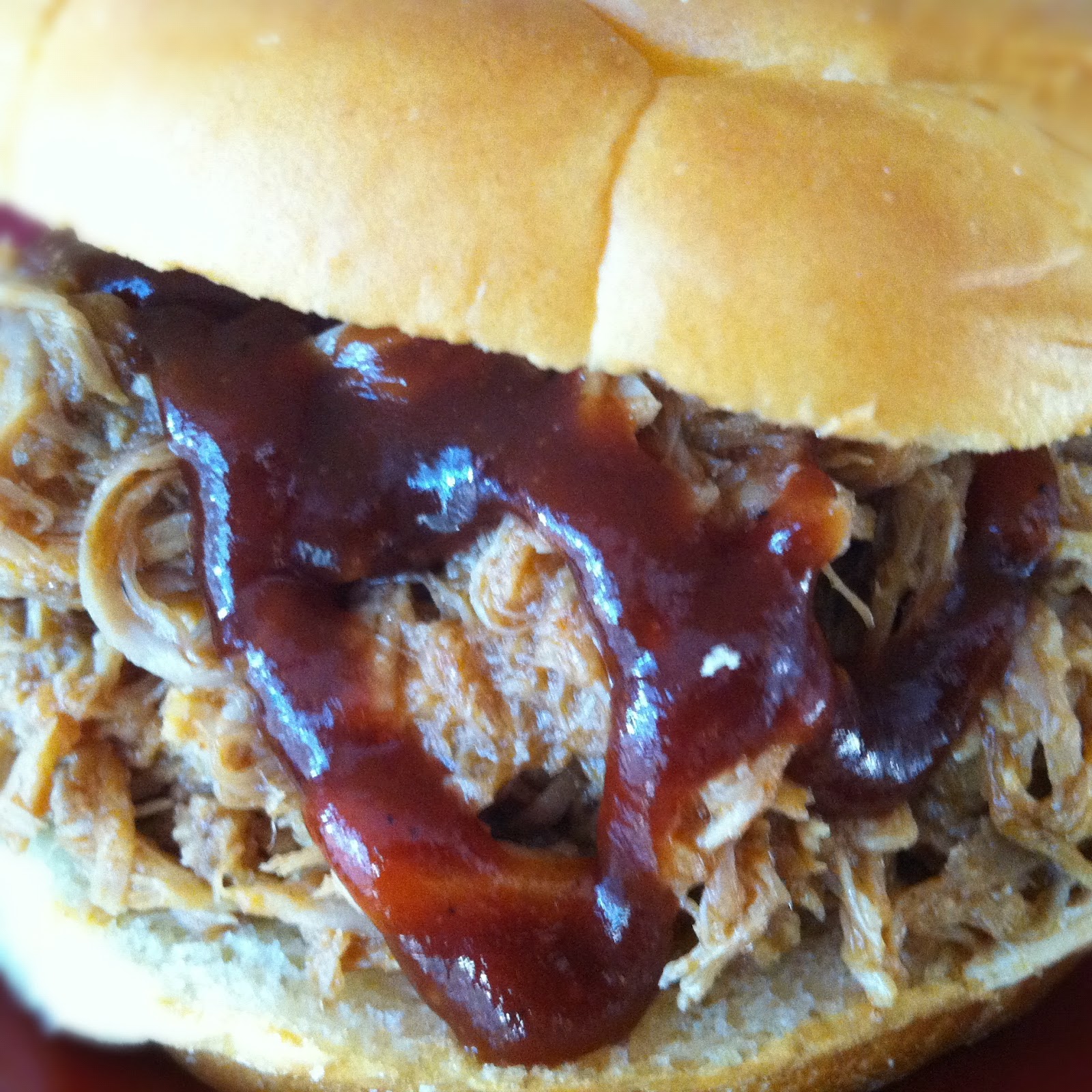 What's Cooking in the Burbs Slow Cooker Root Beer Pulled Pork Sandwiches