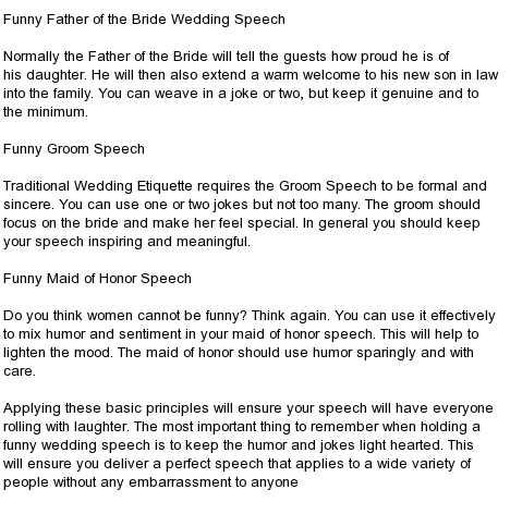 All Kind Of Best Wedding Speeches Wedding Speeches Reception And
