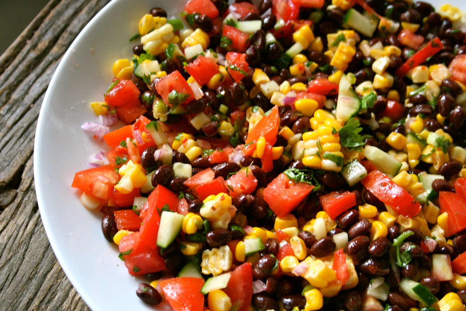 Cooked By Sara Mae Mexican Bean and Corn Salad