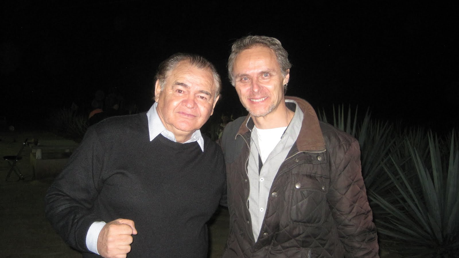 Con José ‘Chepo’ Reynoso, en el estreno mundial de la película "12 Rounds" de Gabriel Soriano.