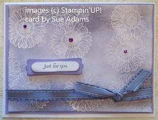Card made with Emboss Resist and Stampin'UP!'s Reason to Smile Stamp Set