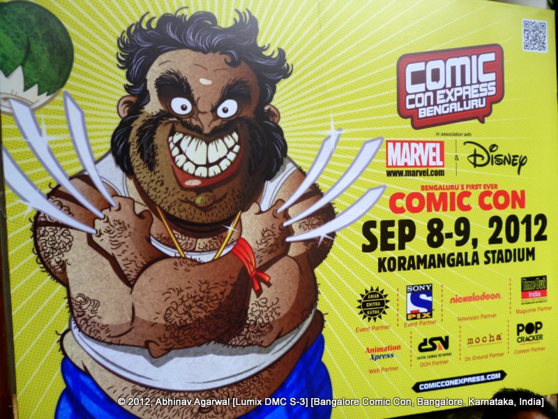 Abhinav Agarwal Bangalore Comic Con Express, 2012