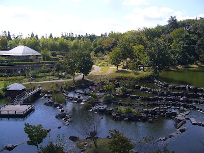 京都府・けいはんな記念公園 水景園 水景棚