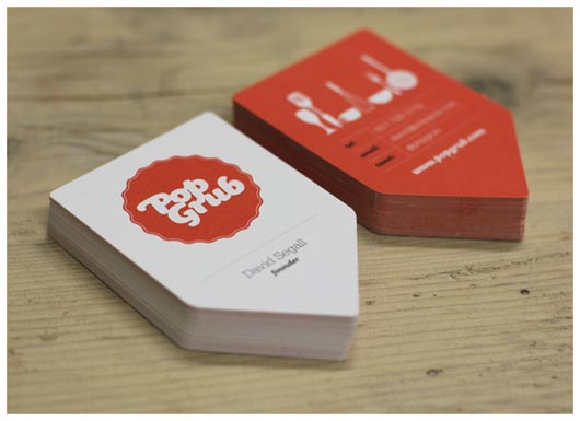 Uniquely Shaped Business Cards