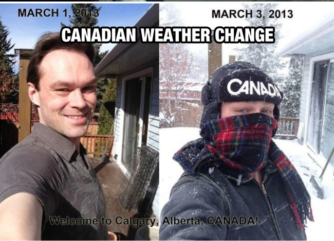 Holy cow. - Life In Canada Is So Much Different, And Colder, Than Life Anywhere Else. Holy cow. - Life In Canada Is So Much Different, And Colder, Than Life Anywhere Else.