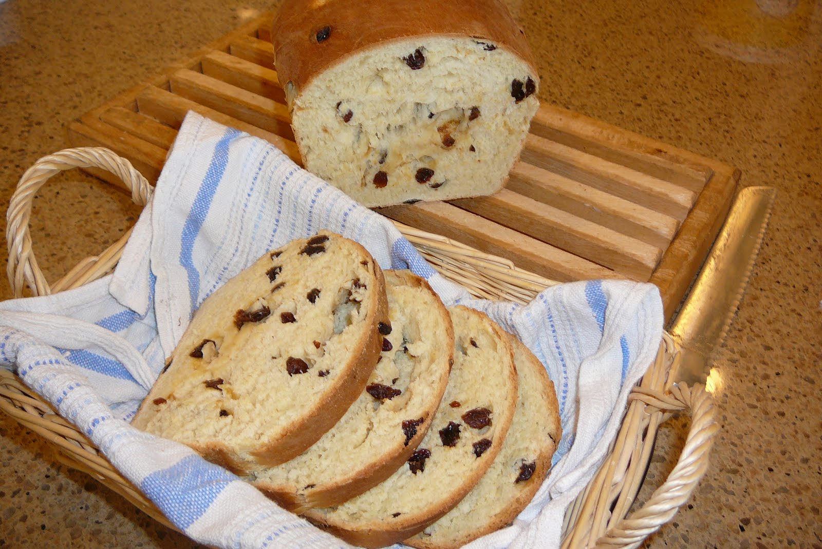 Rise and Bake! Glazed Raisin Bread p. 434