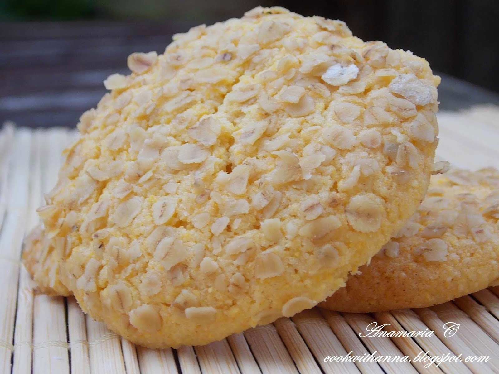 Biscuits With Maize Flour And Oats