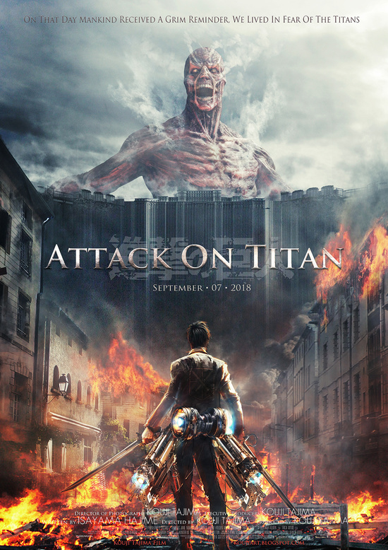 Unofficial Attack On Titan Movie Poster  Attack+on+titan+movie