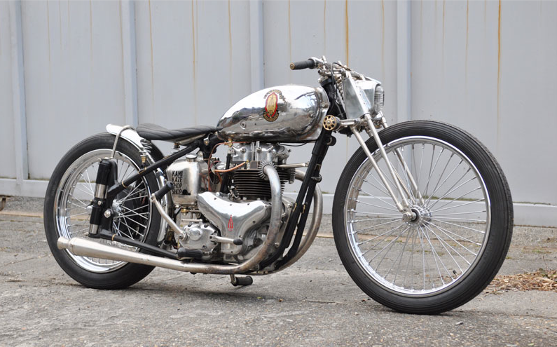 Cyclops BSA A7 Plate Armor Bobber | Return of the Cafe Racers