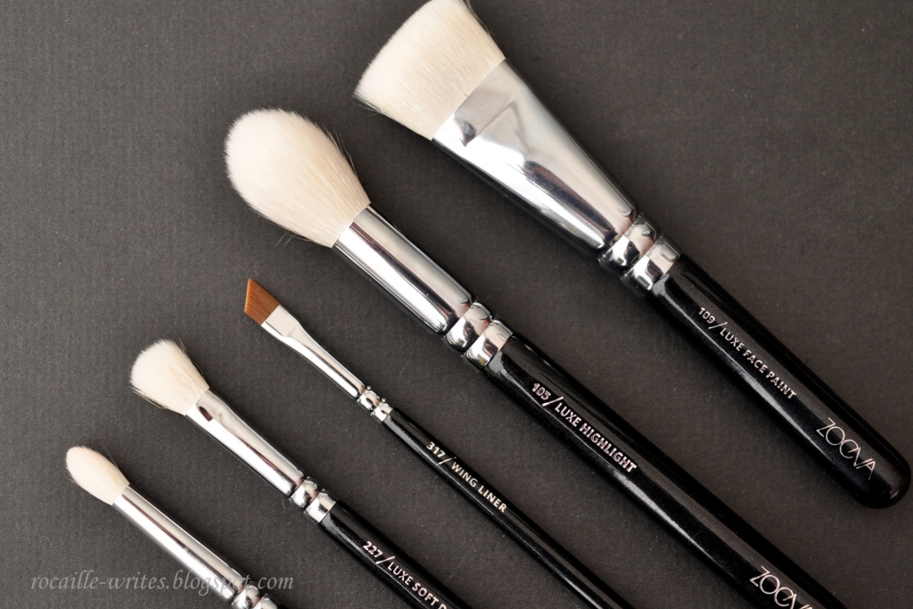 Rocaille Writes Inexpensive & Effective Zoeva Makeup Brushes Review