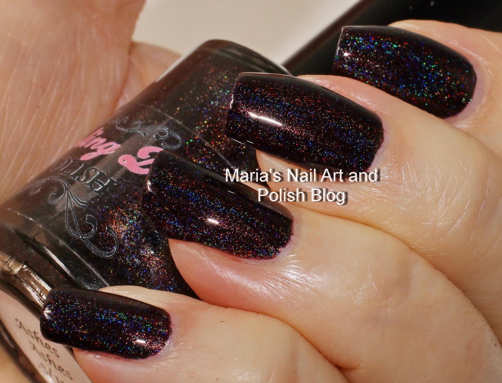 Marias Nail Art and Polish Blog Darling Diva Ashes, Ashes, Salem coll