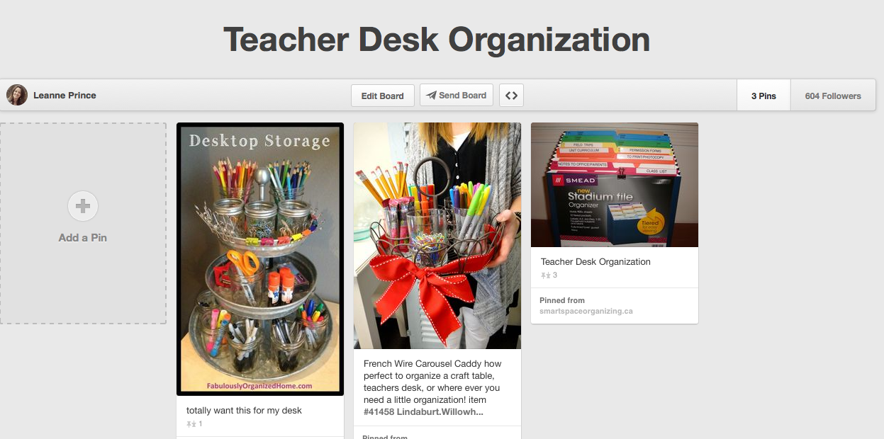 http://www.pinterest.com/leanneprince/teacher-desk-organization/