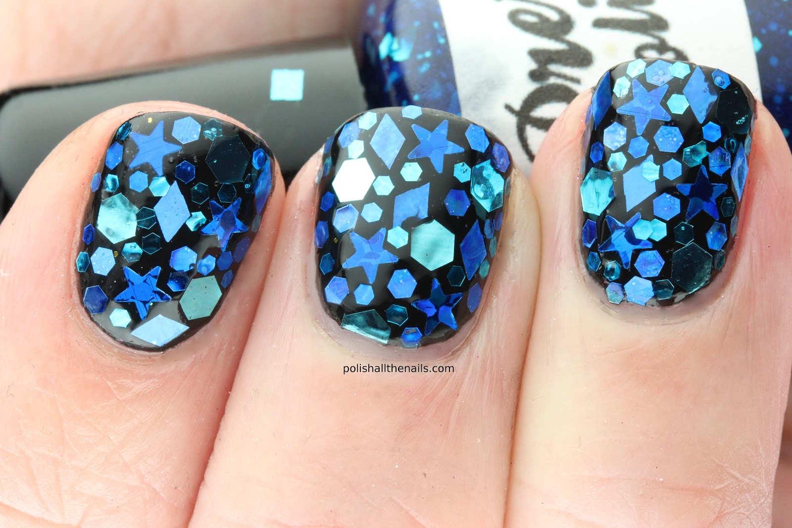 Blue Nails