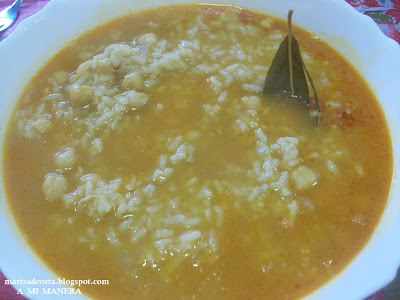 Garbanzos Con Arroz
