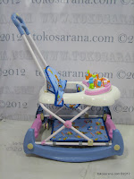E 2 in One Royal RY8188 Circus Baby Walker and Rocker